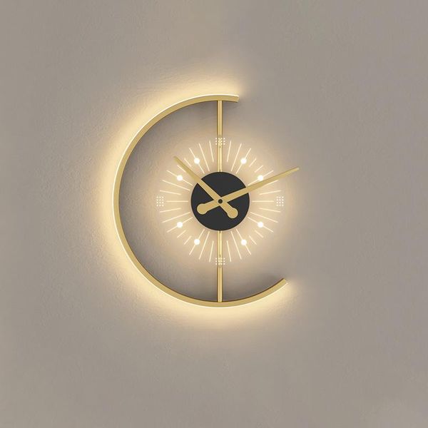wall lamp modern clock for living room bedroom bedside aisle loft golden exquisite acrylic home design indoor decoration light
wall lamp modern clock for living room bedroom bedside aisle loft golden exquisite acrylic home design indoor decoration light