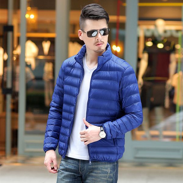 2020 winter fashion leisure down jacket light and thin stand collar men's short large, Black
2020 winter fashion leisure down jacket light and thin stand collar men's short large, Black