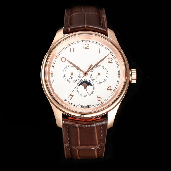 2021 luxury brand men's watch designer fashion machinery 82650 movement manufacturer quality sun moon star ssssss, Slivery;brown
2021 luxury brand men's watch designer fashion machinery 82650 movement manufacturer quality sun moon star ssssss, Slivery;brown