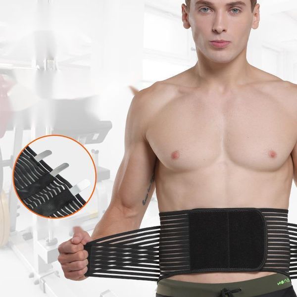 waist support lumbar back strap compression springs supporting for men women bodybuilding gym fitness belt sport girdles, Black;gray
waist support lumbar back strap compression springs supporting for men women bodybuilding gym fitness belt sport girdles, Black;gray