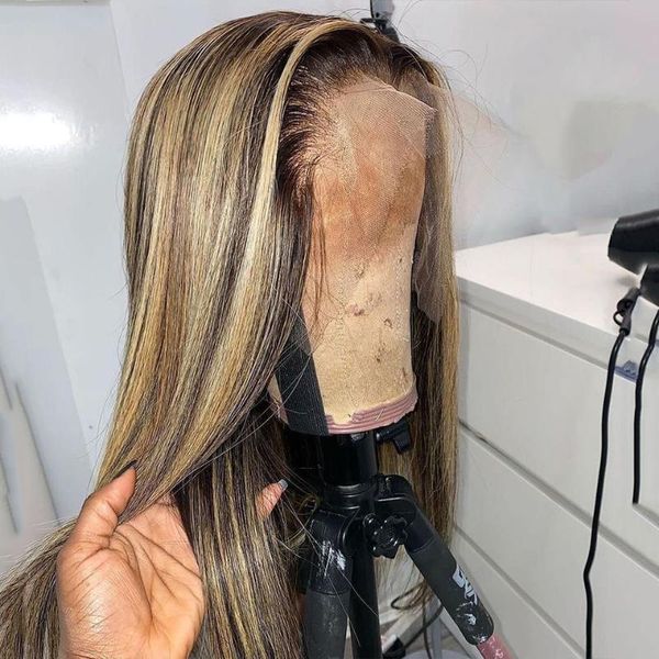 lace wigs 13x4 straight frontal wig highlights 150% front human hair for black ombre closure, Black;brown
lace wigs 13x4 straight frontal wig highlights 150% front human hair for black ombre closure, Black;brown