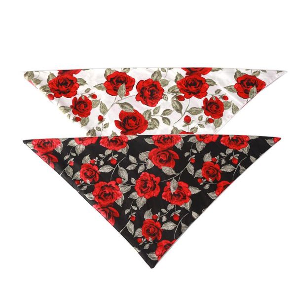 dog apparel pet bandanas valentine's day rose pattern bibs scarf cotton washable cat large accessories
dog apparel pet bandanas valentine's day rose pattern bibs scarf cotton washable cat large accessories