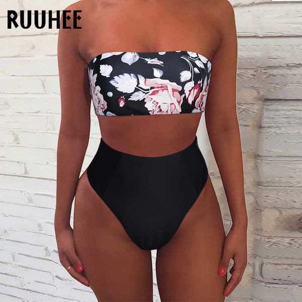 ruuhee bandage bikini swimwear women swimsuit high waist set 2021 bathing suit push up maillot de bain femme beachwear, White;black
ruuhee bandage bikini swimwear women swimsuit high waist set 2021 bathing suit push up maillot de bain femme beachwear, White;black