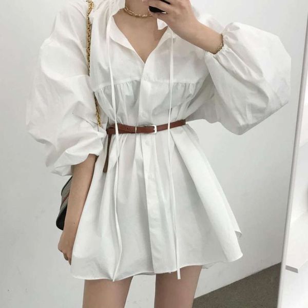 casual dresses dress women clothesniche versatile lace tie collar single breasted loose lantern sleeve shirt with nvxq, Black;gray
casual dresses dress women clothesniche versatile lace tie collar single breasted loose lantern sleeve shirt with nvxq, Black;gray
