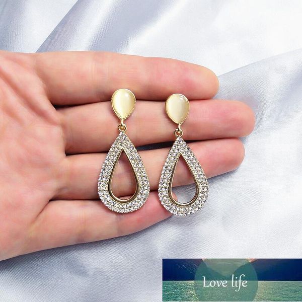 trendy cat eye stone dangle drop earrings korean new rhinestone geometric gift cute statement women earrings fashion jewelry, Silver
trendy cat eye stone dangle drop earrings korean new rhinestone geometric gift cute statement women earrings fashion jewelry, Silver