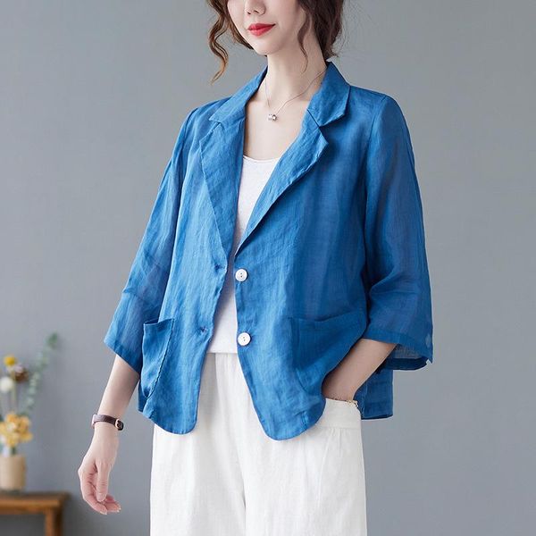 women's suits & blazers ladies thin suit summer autumn blazer jacket female 2021 casual solid color blue green white gentle large cardi, White;black
women's suits & blazers ladies thin suit summer autumn blazer jacket female 2021 casual solid color blue green white gentle large cardi, White;black