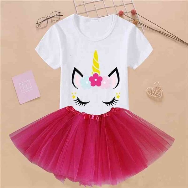 children clothing casual 2pcs outfits unicorn t shirt skirt suit kids tracksuit for girls sets 2 3 4 5 6, White
children clothing casual 2pcs outfits unicorn t shirt skirt suit kids tracksuit for girls sets 2 3 4 5 6, White