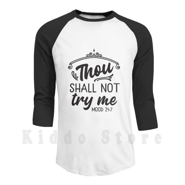 men's hoodies & sweatshirts you won't try me long sleeve do not will thou shall, Black
men's hoodies & sweatshirts you won't try me long sleeve do not will thou shall, Black