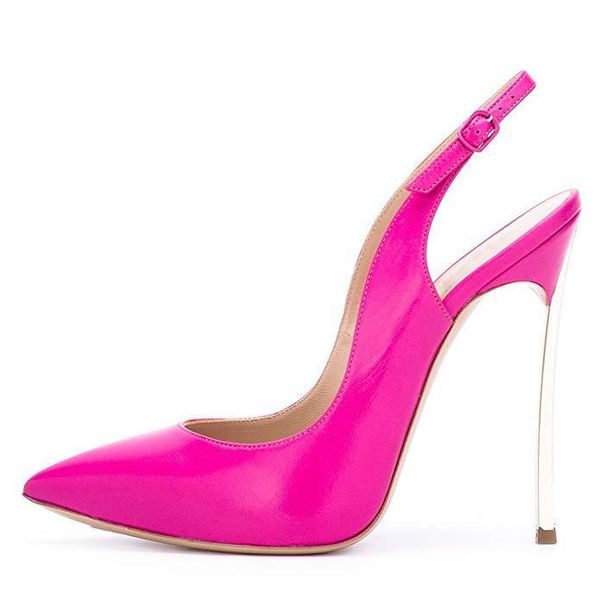 wild stiletto pointed single shoes high heel golden shallow mouth women's banquet buckle large size sandals, Black
wild stiletto pointed single shoes high heel golden shallow mouth women's banquet buckle large size sandals, Black