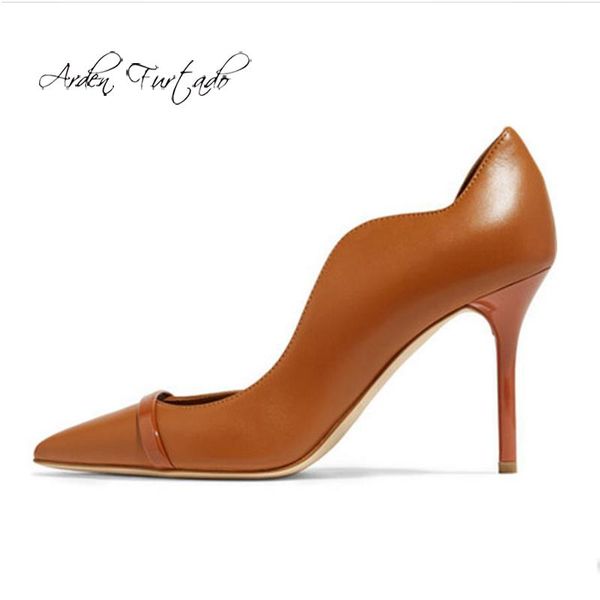 dress shoes arden furtado 2021 spring fashion women's pointed toe stilettos heels slip-on pumps party brown large size 45, Black
dress shoes arden furtado 2021 spring fashion women's pointed toe stilettos heels slip-on pumps party brown large size 45, Black