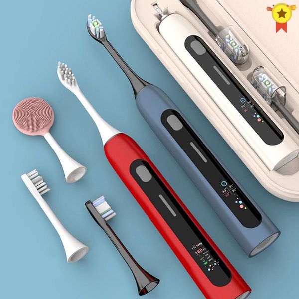 smart electric toothbrush sonic timer brush usb charger rechargeable tooth brushes replacement heads set travel
smart electric toothbrush sonic timer brush usb charger rechargeable tooth brushes replacement heads set travel