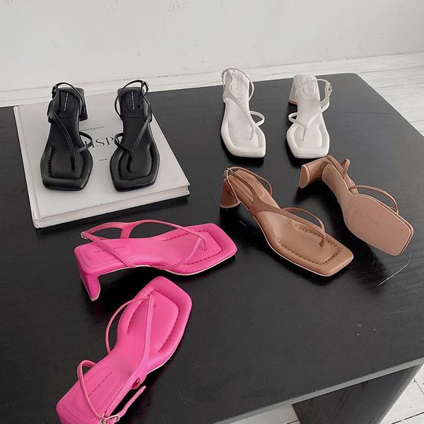 sandals 2021 fashion women sandal shoes square high heel narrow band rome ladies casual open toe pumps female slides, Black
sandals 2021 fashion women sandal shoes square high heel narrow band rome ladies casual open toe pumps female slides, Black