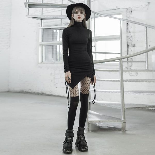 casual dresses punkrave women's fitted asymmetrical wrap dress gothic high collar skinny long sleeve, Black;gray
casual dresses punkrave women's fitted asymmetrical wrap dress gothic high collar skinny long sleeve, Black;gray