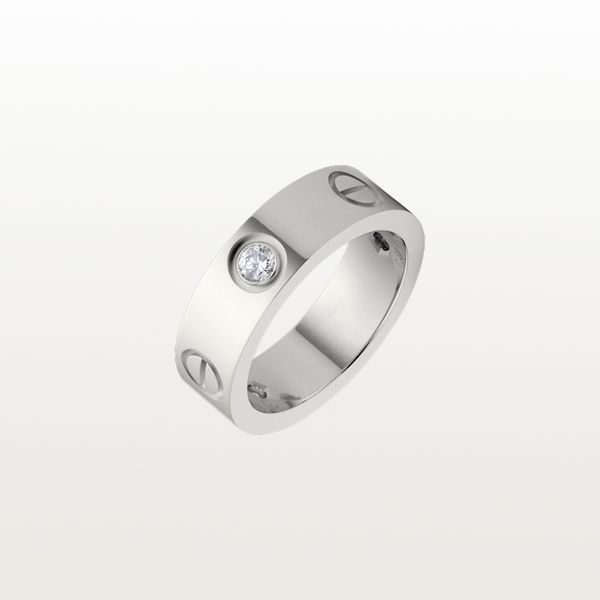 love screw ring men/women band rings 3 diamond designer luxury jewelry titanium steel alloy gold-plated craft never fade not allergic store/, Silver
love screw ring men/women band rings 3 diamond designer luxury jewelry titanium steel alloy gold-plated craft never fade not allergic store/, Silver