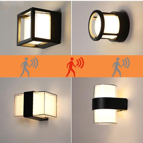 factory price aluminum human body motion sensing led wall light ip65 waterproof outdoor lamp garden fixture ac90-260v lamps
factory price aluminum human body motion sensing led wall light ip65 waterproof outdoor lamp garden fixture ac90-260v lamps