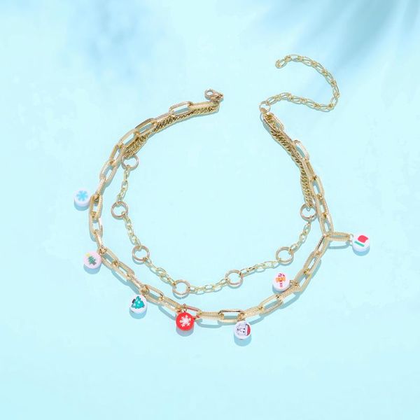chains ourex christmas multi-layered ladies necklace same paragraph women's birthday present jewelry wholesale drop gif, Silver
chains ourex christmas multi-layered ladies necklace same paragraph women's birthday present jewelry wholesale drop gif, Silver
