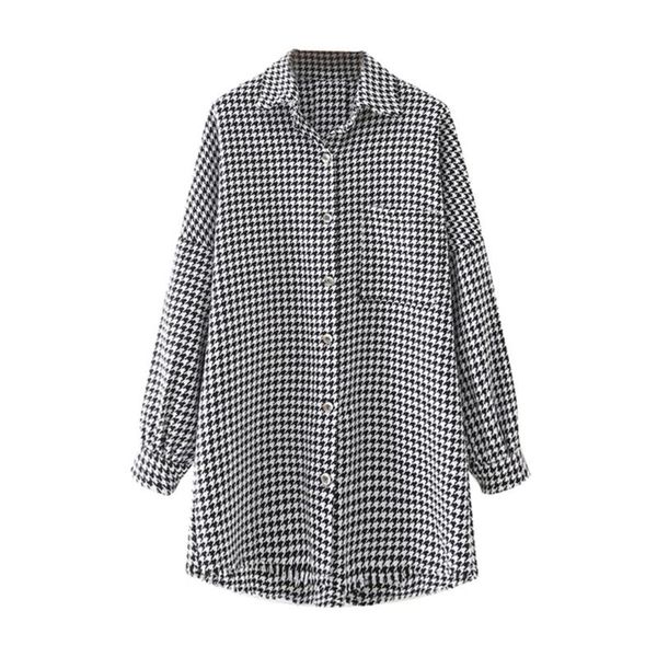 women's jackets diyig woman 2021 autumn wear korean style commuting minimalist loose bird plaid coat, Black;brown
women's jackets diyig woman 2021 autumn wear korean style commuting minimalist loose bird plaid coat, Black;brown