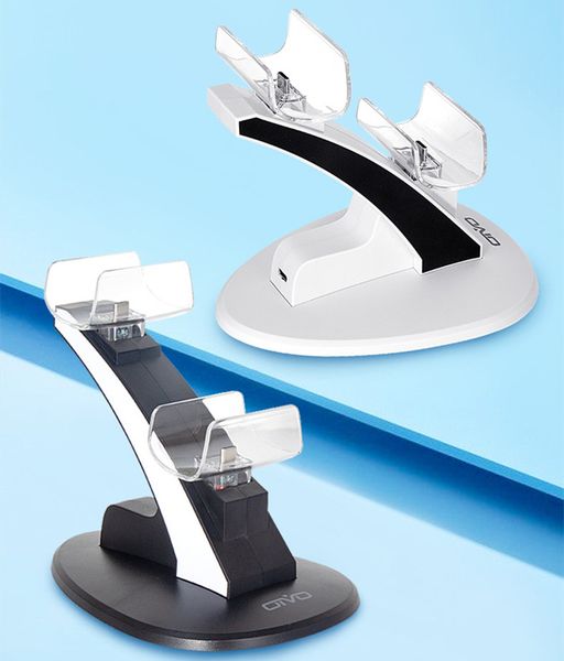 led controller charger cradle stand elements lightweight gamepad dock for ps5 joystick dual usb charging station black white in stock dhl
led controller charger cradle stand elements lightweight gamepad dock for ps5 joystick dual usb charging station black white in stock dhl