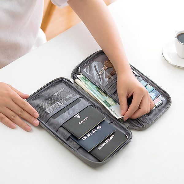card holders air ticket passport holder protective cover waterproof travel storage bag multifunctional portable document, Brown;gray
card holders air ticket passport holder protective cover waterproof travel storage bag multifunctional portable document, Brown;gray