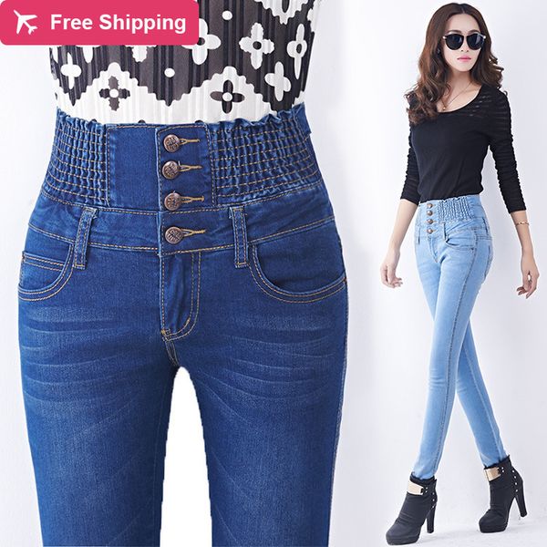 calas da me das mulheres com cintura alta femininas inverno estiramento bsico de brim magros mulher plus size, Blue
calas da me das mulheres com cintura alta femininas inverno estiramento bsico de brim magros mulher plus size, Blue
