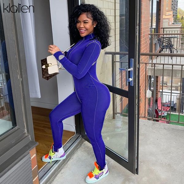 jumpsuits autumn casual long sleeve zipper skinny elastic solid jumpsuit women fashion high street activewear romper ladies, Black;white
jumpsuits autumn casual long sleeve zipper skinny elastic solid jumpsuit women fashion high street activewear romper ladies, Black;white