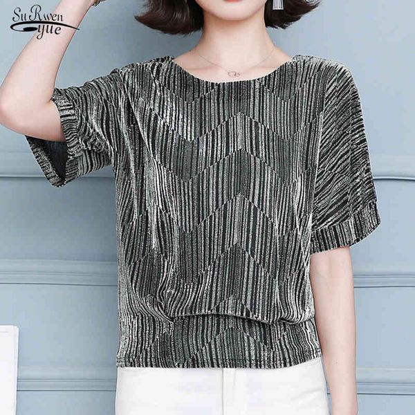 women's tunic short sleeve shiny elegant ol blouses with sequins fashion glitter shirts summer large size 4xl 10127 210427, White
women's tunic short sleeve shiny elegant ol blouses with sequins fashion glitter shirts summer large size 4xl 10127 210427, White
