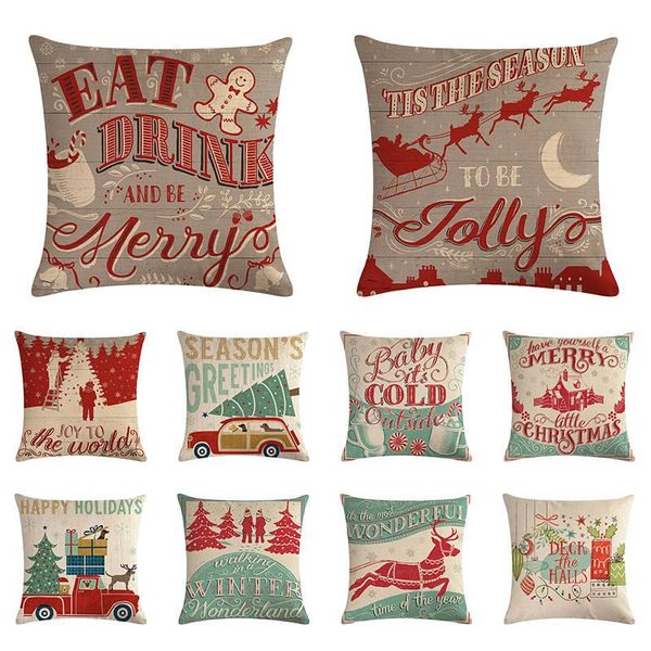 cushion/decorative pillow christmas deer sled 45*45cm cushion cover linen throw car home decoration decorative pillowcase tx26
cushion/decorative pillow christmas deer sled 45*45cm cushion cover linen throw car home decoration decorative pillowcase tx26