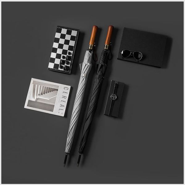umbrellas men's high-end business umbrella with extra-long practical log handle 12-bone golf
umbrellas men's high-end business umbrella with extra-long practical log handle 12-bone golf