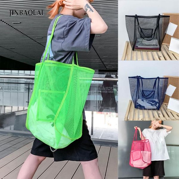 mesh big capacity shopping bags string reusable foldable fruit storage handbag totes women net#0611y30
mesh big capacity shopping bags string reusable foldable fruit storage handbag totes women net#0611y30