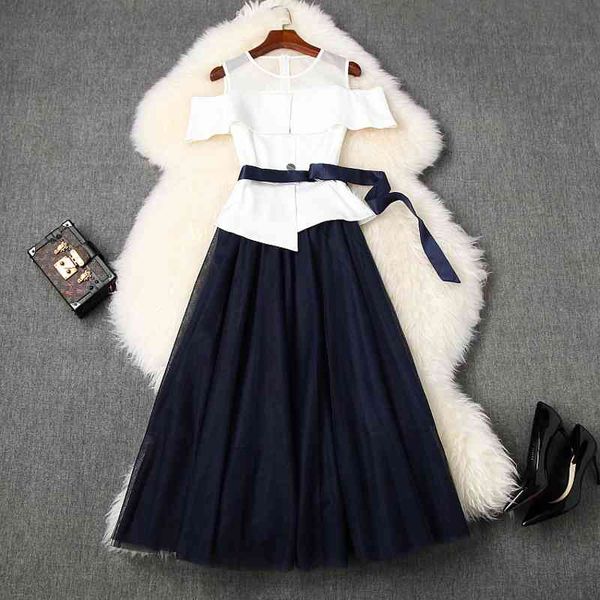 women's two piece pants women long mesh skirt and set summer cut out cold shoulder ruffles sashes see through blouse outfit, White
women's two piece pants women long mesh skirt and set summer cut out cold shoulder ruffles sashes see through blouse outfit, White