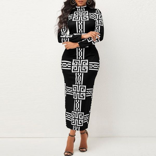 casual dresses missjoy vintage print long sleeve bodycon dress women mock neck autumn streetwear party festival outfits vestidos, Black;gray
casual dresses missjoy vintage print long sleeve bodycon dress women mock neck autumn streetwear party festival outfits vestidos, Black;gray