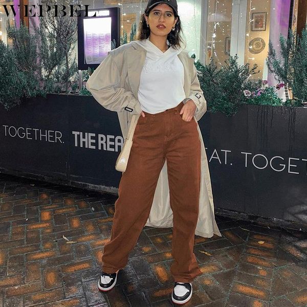 women loose denim pants ladies elegant high waist straight jeans female 2021 fashion long trousers women's, Blue
women loose denim pants ladies elegant high waist straight jeans female 2021 fashion long trousers women's, Blue