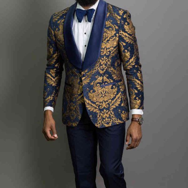 men's suits & blazers navy blue floral jacquard prom men for wedding 3 piece slim fit groom tuxedo african male fashion costume jacket, White;black
men's suits & blazers navy blue floral jacquard prom men for wedding 3 piece slim fit groom tuxedo african male fashion costume jacket, White;black