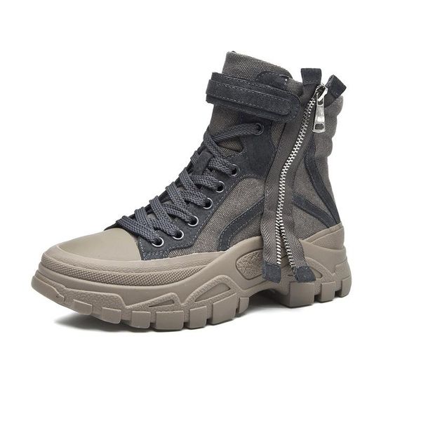 boots 2021 spring and autumn high-shoes women's korean fashion hip-hop harajuku sports, Black
boots 2021 spring and autumn high-shoes women's korean fashion hip-hop harajuku sports, Black
