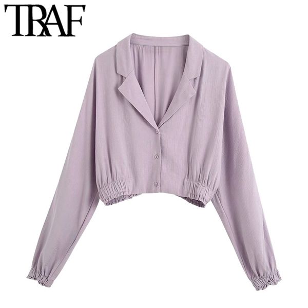 women fashion button-up cropped blouses vintage v neck long sleeve female shirts blusas chic 210507, White
women fashion button-up cropped blouses vintage v neck long sleeve female shirts blusas chic 210507, White