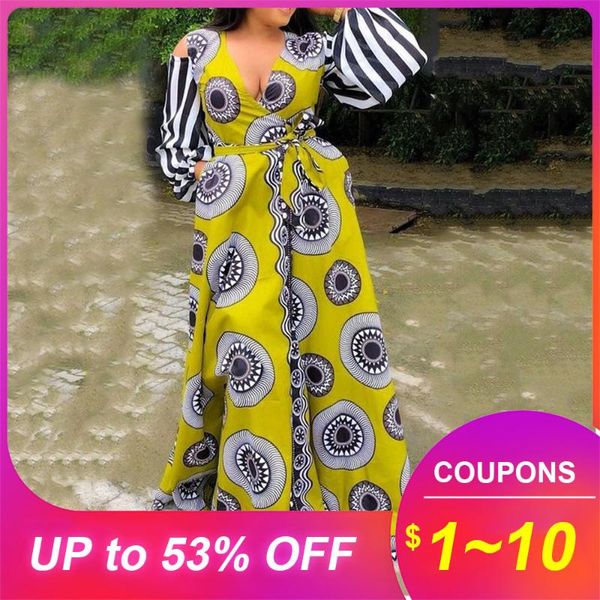 casual dresses 2021 autumn elegant yellow vintage plus size dress party deep v-neck geometry print maxi long sleeve, Black;gray
casual dresses 2021 autumn elegant yellow vintage plus size dress party deep v-neck geometry print maxi long sleeve, Black;gray