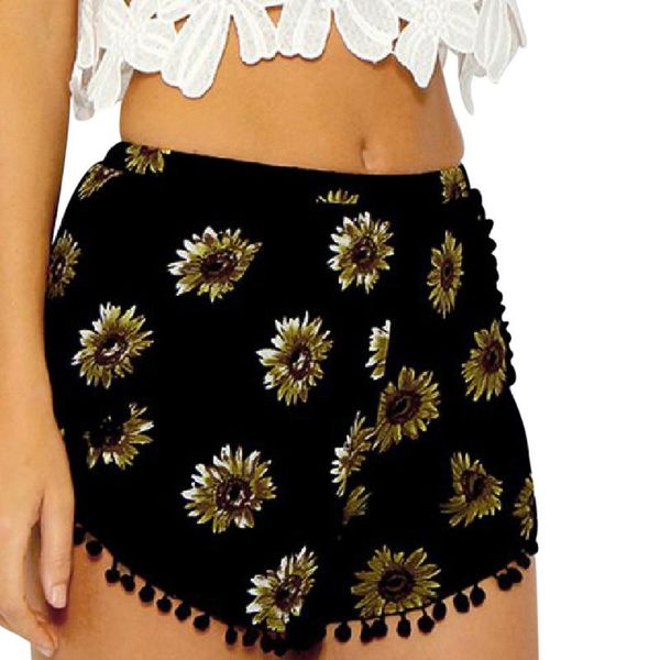 women's shorts casual floral prints women summer clothing accessories drawstring dropship <=487g33, White;black
women's shorts casual floral prints women summer clothing accessories drawstring dropship <=487g33, White;black