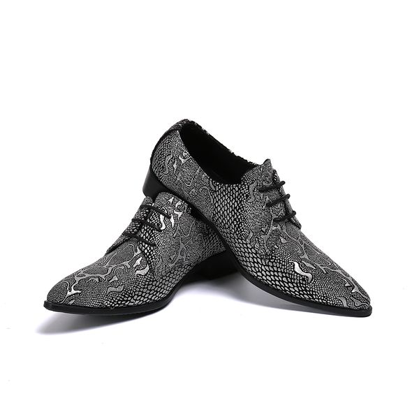 zapatos de hombre men genuine leather shoes designer snake skin formal oxford shoes for men wedding pointed toe lace up shoes, Black
zapatos de hombre men genuine leather shoes designer snake skin formal oxford shoes for men wedding pointed toe lace up shoes, Black