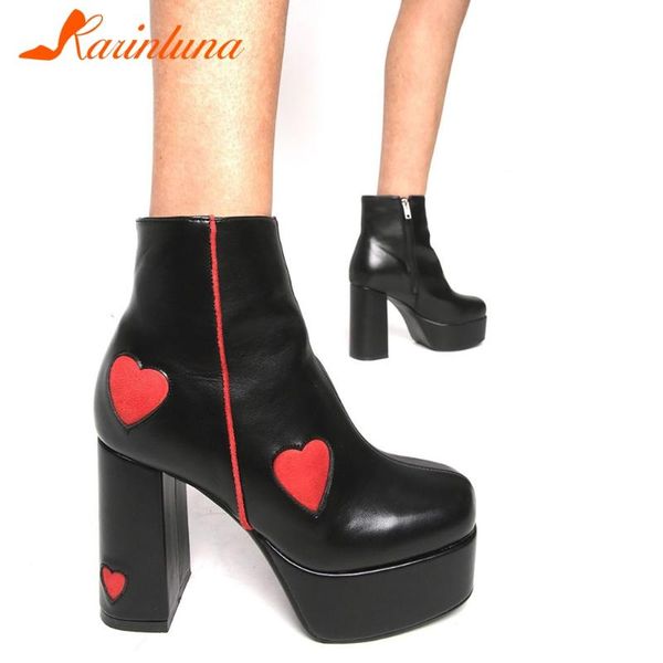 boots big size 35-43 brand ladies elegant ankle fashion platform thick high heels women party cute heart shoes woman, Black
boots big size 35-43 brand ladies elegant ankle fashion platform thick high heels women party cute heart shoes woman, Black