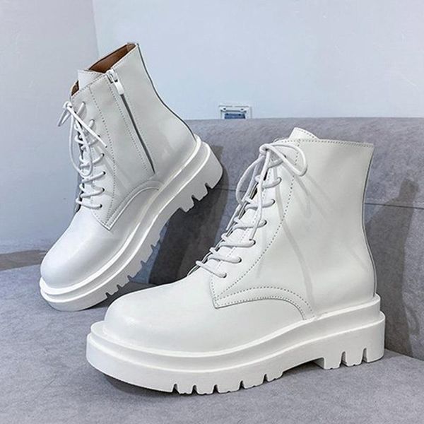 boots fashion woman ankle lace up zipper rubber autumn platform for women shoes black booties female footwear
boots fashion woman ankle lace up zipper rubber autumn platform for women shoes black booties female footwear