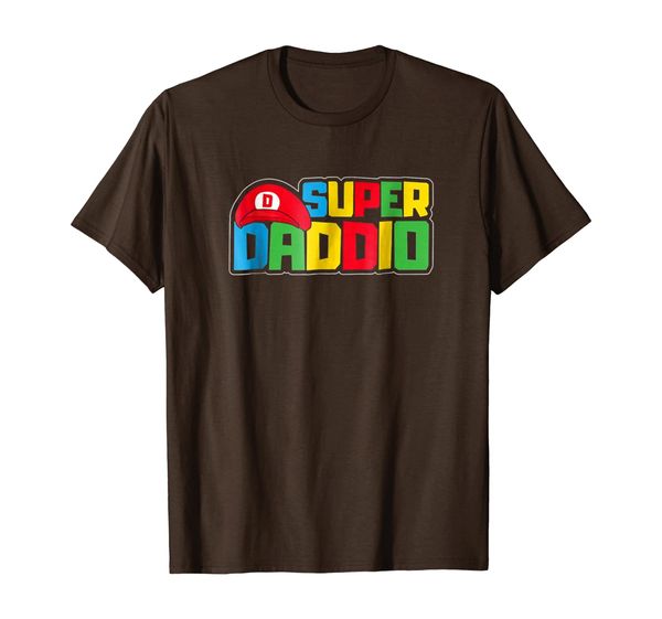 SUPER DADDIO - FUNNY FATHER' DAY - THE BEST DAY Tshirt, Mainly pictures