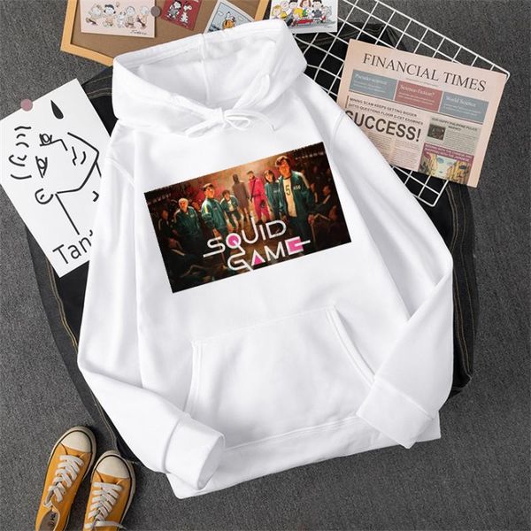 men's hoodies & sweatshirts mens korean death game spring autumn fleece print casual pockets hooded pullover homme brand sweatshirt, Black
men's hoodies & sweatshirts mens korean death game spring autumn fleece print casual pockets hooded pullover homme brand sweatshirt, Black