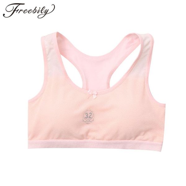 teenager girls removeable padded sports bra underwear kids cotton breathable racer back workout running fitness sportswear gym clothing, White;black
teenager girls removeable padded sports bra underwear kids cotton breathable racer back workout running fitness sportswear gym clothing, White;black