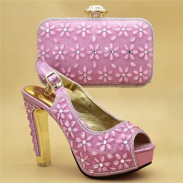 african women shoes and bag set with rhinestones pumps italian matching for party high heeled dress, Black
african women shoes and bag set with rhinestones pumps italian matching for party high heeled dress, Black