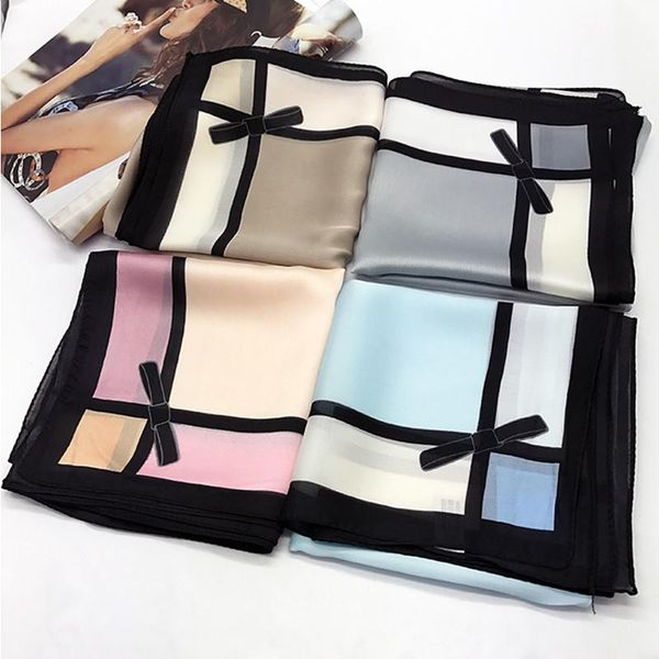 scarves 70*70cm fashion small square scarf silk women professional decoration casual sunscreen head, Blue;gray
scarves 70*70cm fashion small square scarf silk women professional decoration casual sunscreen head, Blue;gray