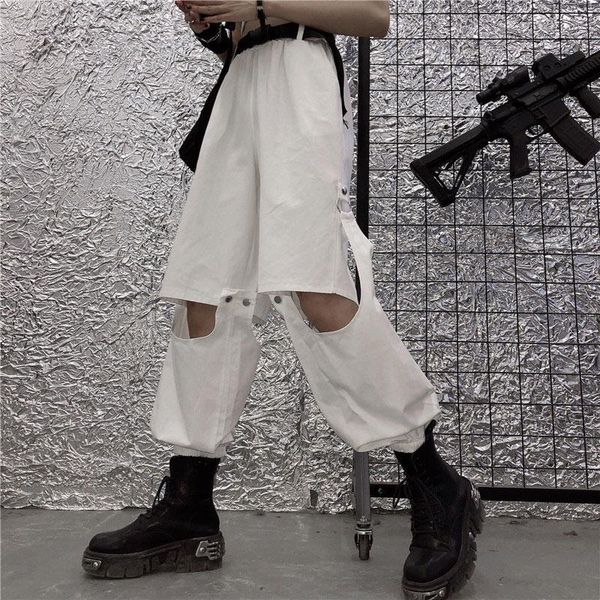 women's pants & capris goohojio 2021 casual oversized women high waist loose solid black white pockets hole trousers for
women's pants & capris goohojio 2021 casual oversized women high waist loose solid black white pockets hole trousers for