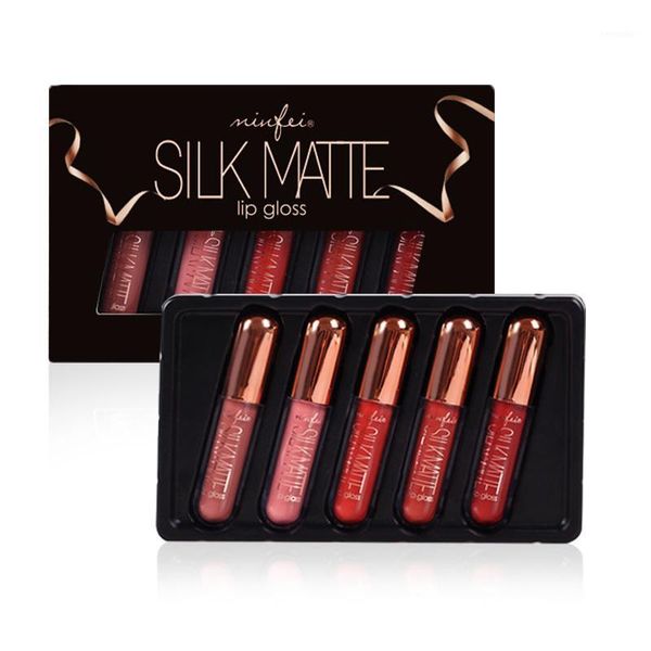 brand ultra matte velvet lipgloss 5pcs silk waterproof long lasting lip glosses beauty makeup liquid lipstick lips glaze1
brand ultra matte velvet lipgloss 5pcs silk waterproof long lasting lip glosses beauty makeup liquid lipstick lips glaze1