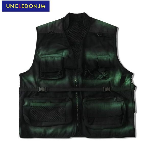 tie dye sleeveless hip hop mesh biker vest cargo waist coat military jacket streetwear tactical ly-mg03 men's vests, Black;white
tie dye sleeveless hip hop mesh biker vest cargo waist coat military jacket streetwear tactical ly-mg03 men's vests, Black;white