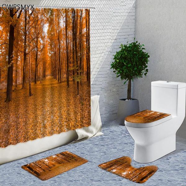 shower curtains red maple forest road landscape 4 sets hooks natural scenery home bathroom luxury decor curtain bath mats rugs
shower curtains red maple forest road landscape 4 sets hooks natural scenery home bathroom luxury decor curtain bath mats rugs