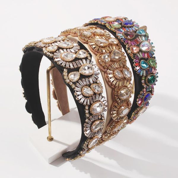 lalynnly 2021 vintage crystal head band multicolor wide hairbands womens hair accessories fashion jewelry f2456 clips & barrettes, Golden;silver
lalynnly 2021 vintage crystal head band multicolor wide hairbands womens hair accessories fashion jewelry f2456 clips & barrettes, Golden;silver